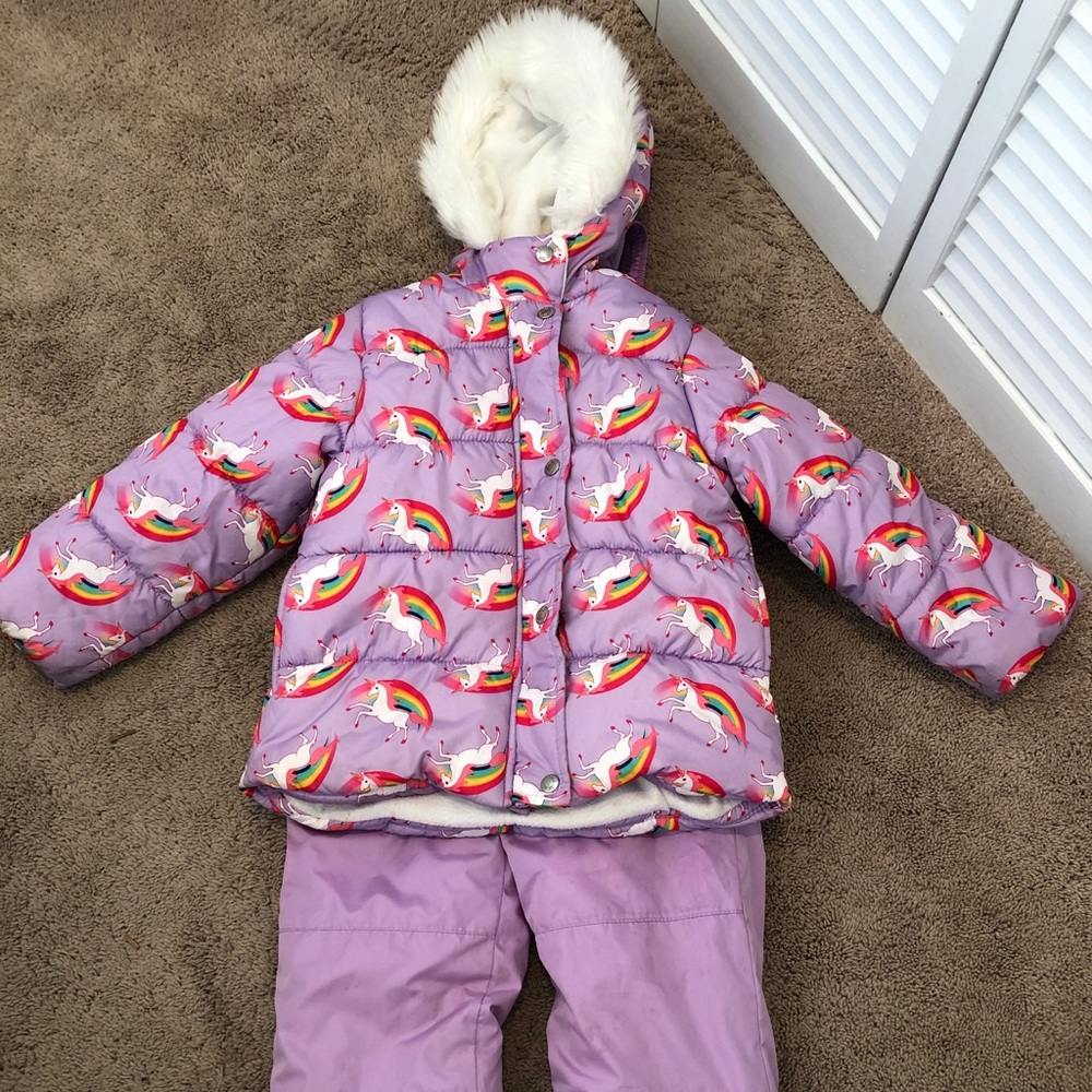 Girls ski bib